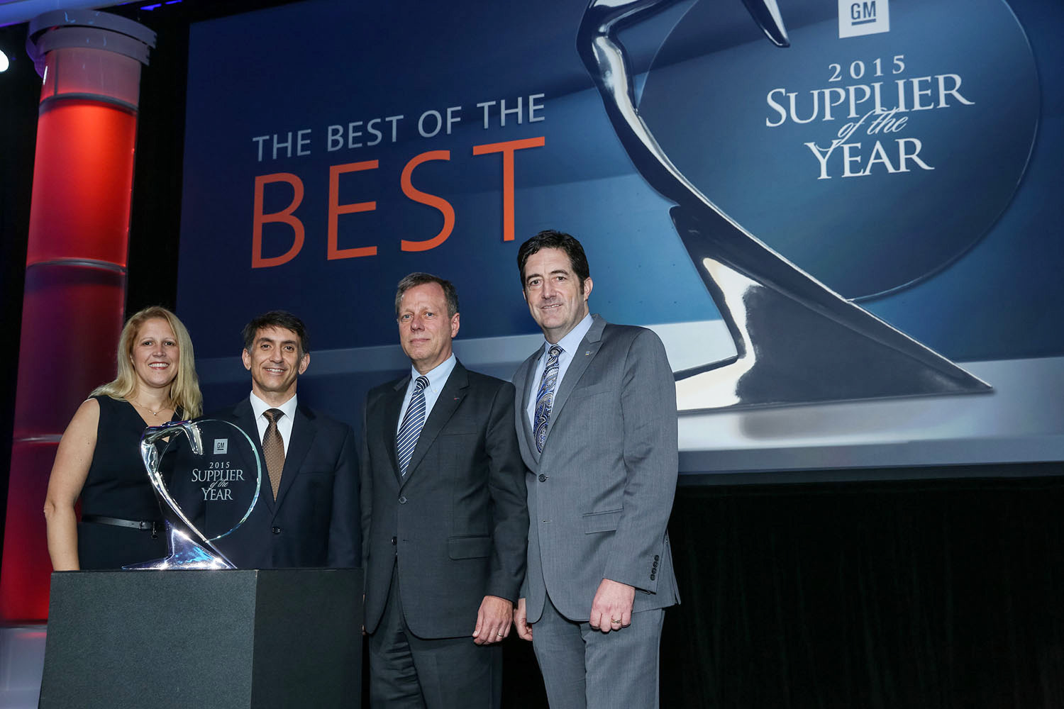 GM 2015 Supplier of the Year 수상